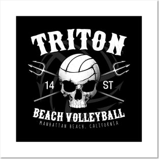 Triton Organizers Skull Shirt Posters and Art